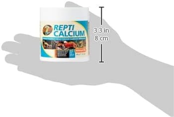 Zoo Med Reptile Calcium without Vitamin D3, 8-Ounce