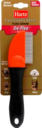 Hartz Groomer's Best Flea Comb for Dogs and Cats
