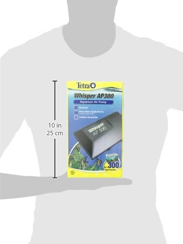Tetra Whisper Air Pump for Deep Water Applications,Black