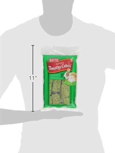 Kaytee Timothy Hay Blend Cubes for Rabbits, Guinea Pigs & Chinchillas