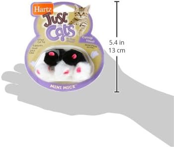 Hartz Just for Cats Mini Mice Cat Toy (5 Pack)