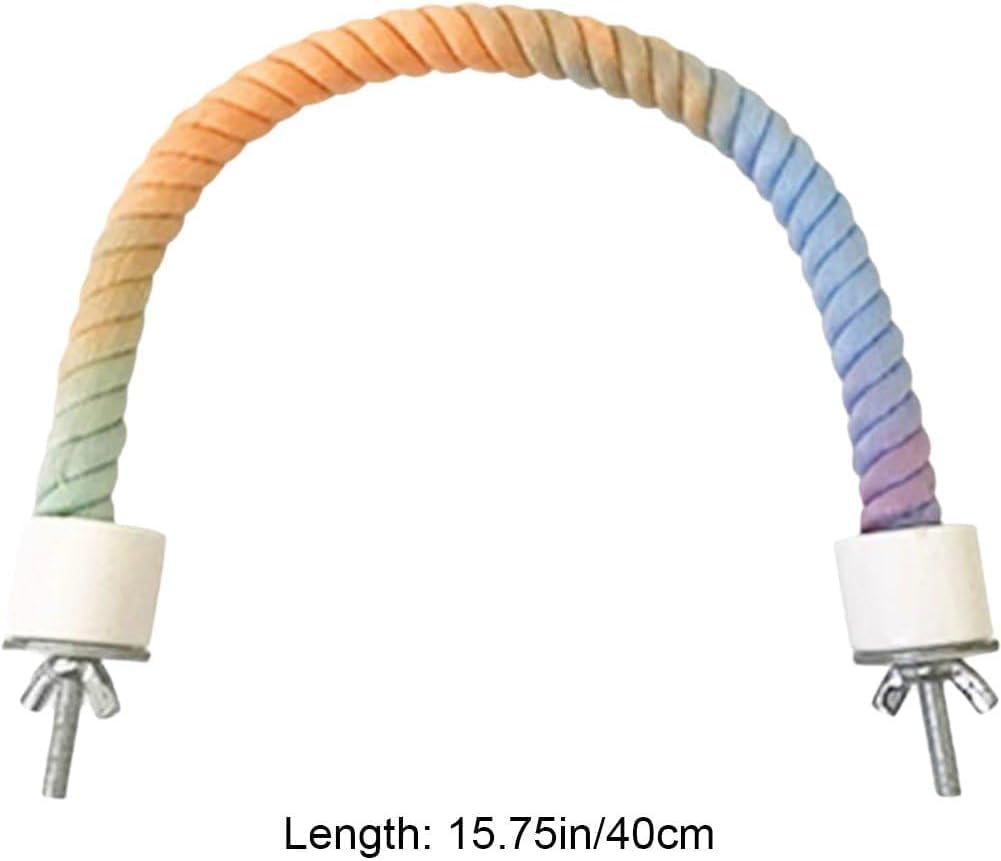 3 PCS of Bird perches Gradient Ropes