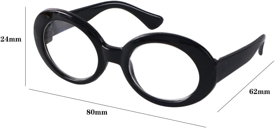 Vctitil 5 Pcs Cat Sunglasses Dog Sunglasses Cosplay Photo Props