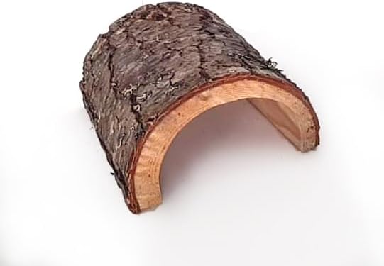 MAC'S Reptile Hideout Half Log, Extra Large