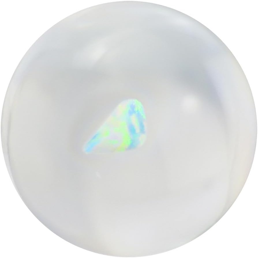 Terporium Opal Encased Glass Sphere Marble | Single 25mm Marble