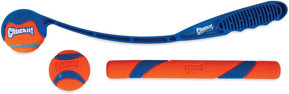 Chuckit! Fetch Pack - Chuck It Dog Ball Launcher 18 M, Tennis Ball