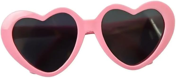 Pink Pet Heart Sunglasses
