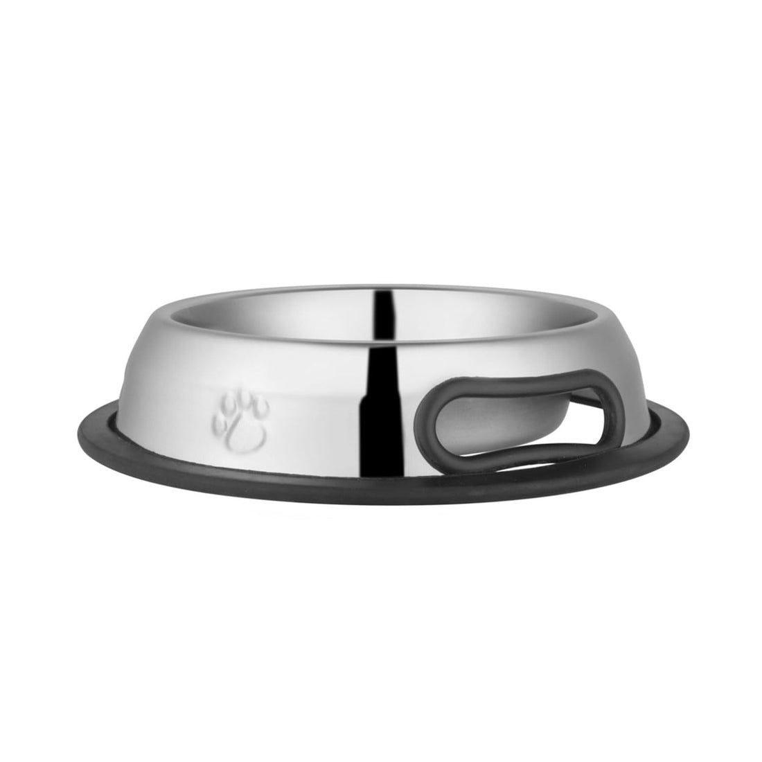 Jeffers Pet Embossed No Tip Anti-Skid Stainless Steel Dog Cat Puppy