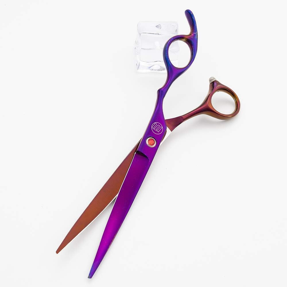 Moontay Professional 7.0" Dog Grooming Scissors Set, 4-pieces Straight