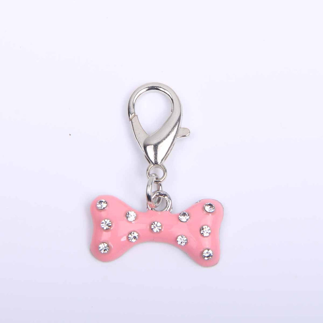 XKSRWE Bling Rhinestones Bone Charm Pendant Jewelry for Pet Dog Cat