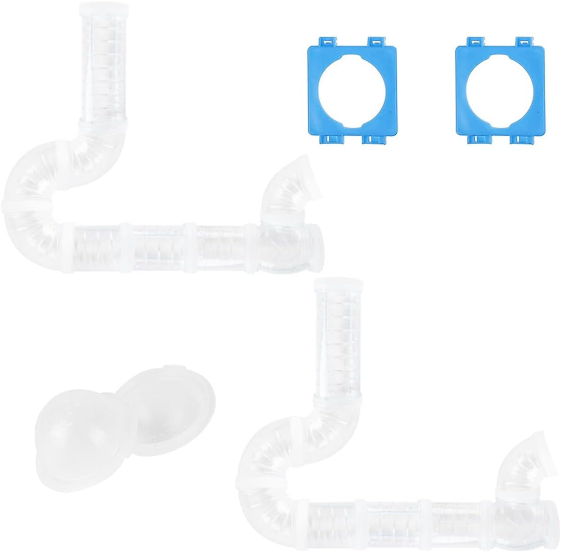 2 Hamster Tubes Kits, DIY Hamster Tunnel Adventure External Pipe