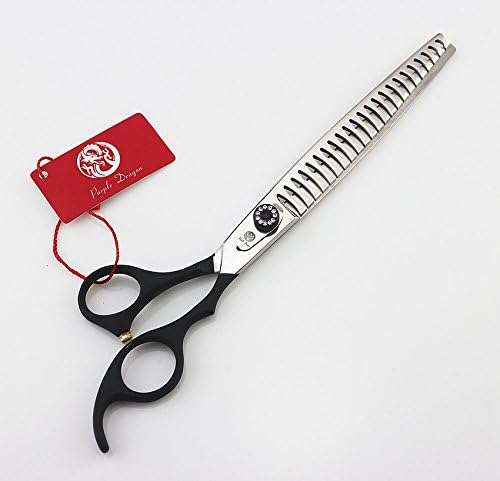 Purple Dragon 8.0 inch Professional Pet Grooming Scissors