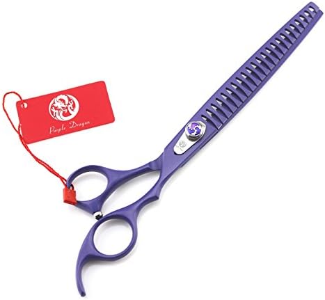 Purple Dragon 8.0 inch Professional Pet Grooming Scissors