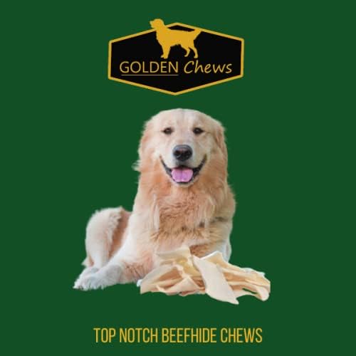 Chews for Dogs Premium Rawhide Chips – Natural Long-Lasting Treats