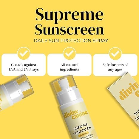 Dog Sunscreen Spray - SPF 30 Sun Protection - Gift Set Kit