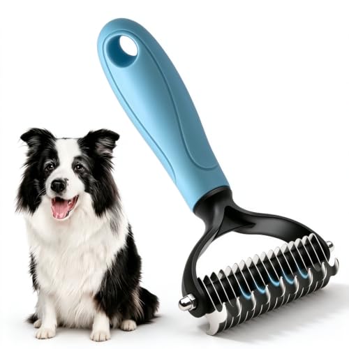 Pet Dematting Comb Set for Long Hair Grooming