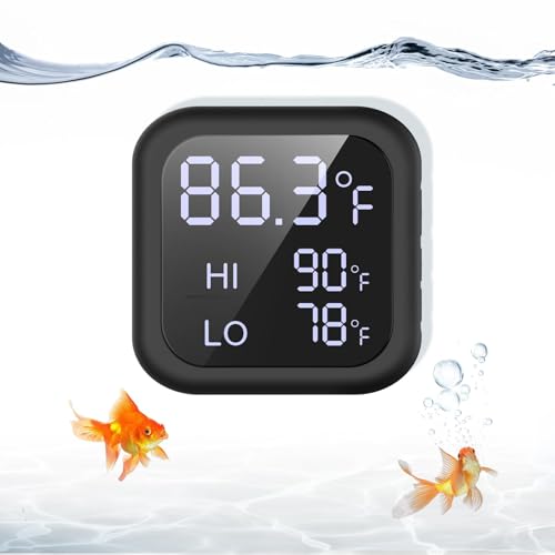 Aquarium Thermometer, Smart Digital Fish Tank Thermometer