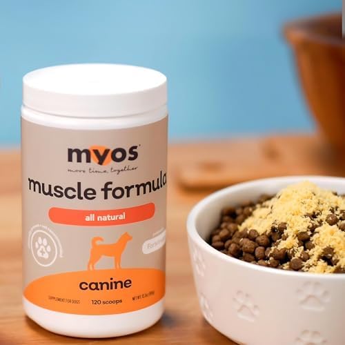 MYOS Canine Muscle Formula - All-Natural Muscle Building Supplement