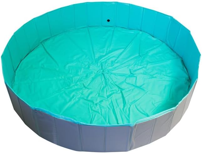 EZwhelp Foldable Whelping Box & Dog Pool, Collapsible Portable Pool