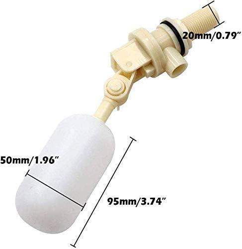 3 Pack Float Valve with Adjustable Arm Stable Water Float Valve Shut