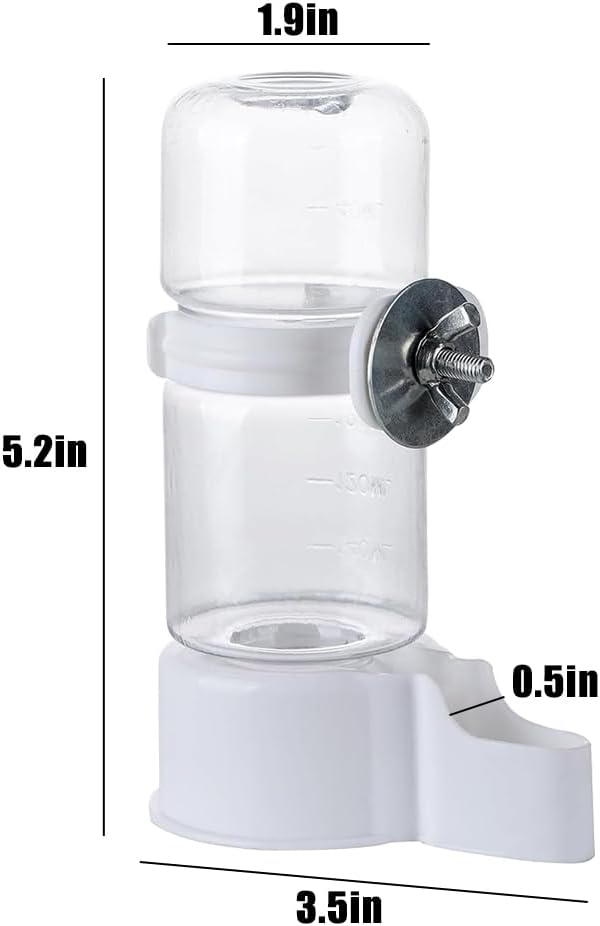 Automatic Pet Bird Water Feeder, Water Dispenser for Cage