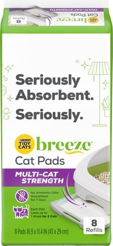 Purina Tidy Cats Cat Litter Breeze Pads Refill Pack Multi Cat Litter
