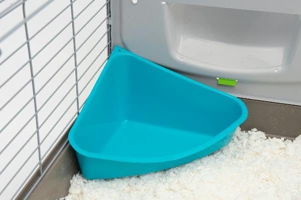 Lixit Corner Litter Pan for Ferrets, Rabbits, Rats