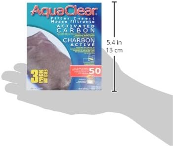 Fluval AquaClear 70 Activated Carbon Inserts, 3-Pack