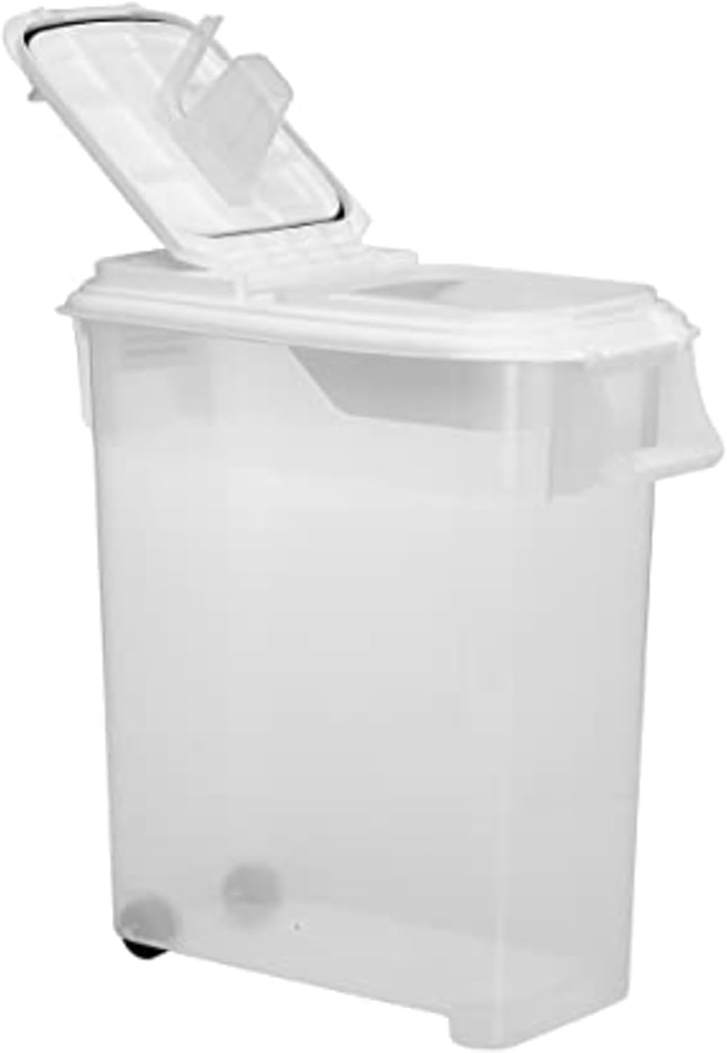 Buddeez Airtight Rolling Pet Food Storage Container, 50 Quart