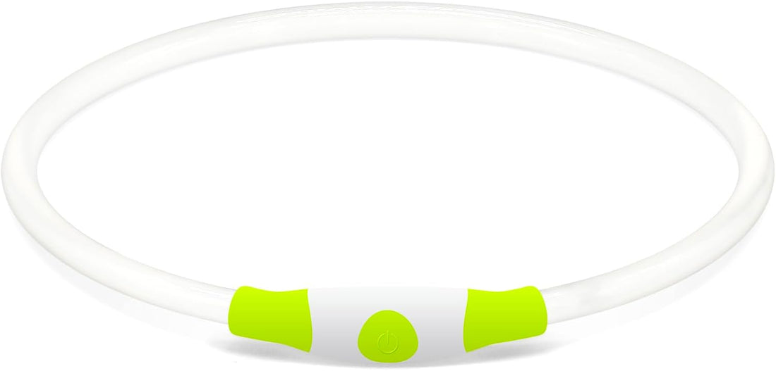 Led Dog Collar, BSEEN USB Rechargeable Flash Dog Necklace Light