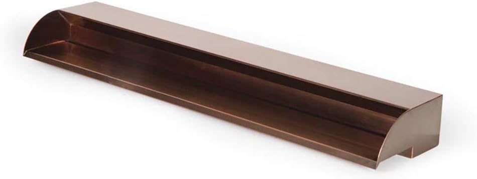 Atlantic Water Gardens 304 Copper Finish Waterfall Spillway, 36-inch