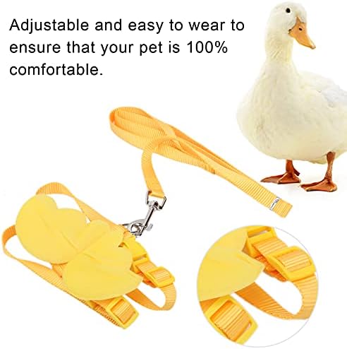 Duck Harness, Soft and Adjustable Chicken Walking Harness Breathable