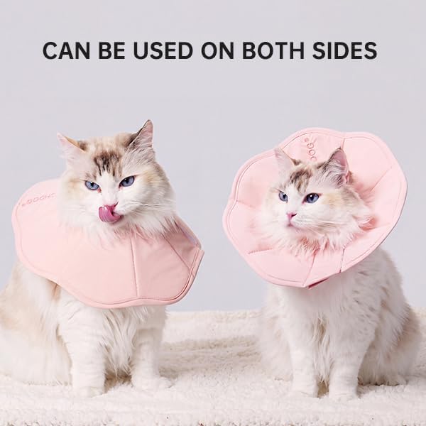 Touchdog Soft Cat Cone Collar, Waterproof Recovery E-Collar