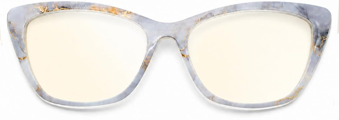 LUMA Magnetic Glasses, Cat Eye Frame & Interchangeable Toppers