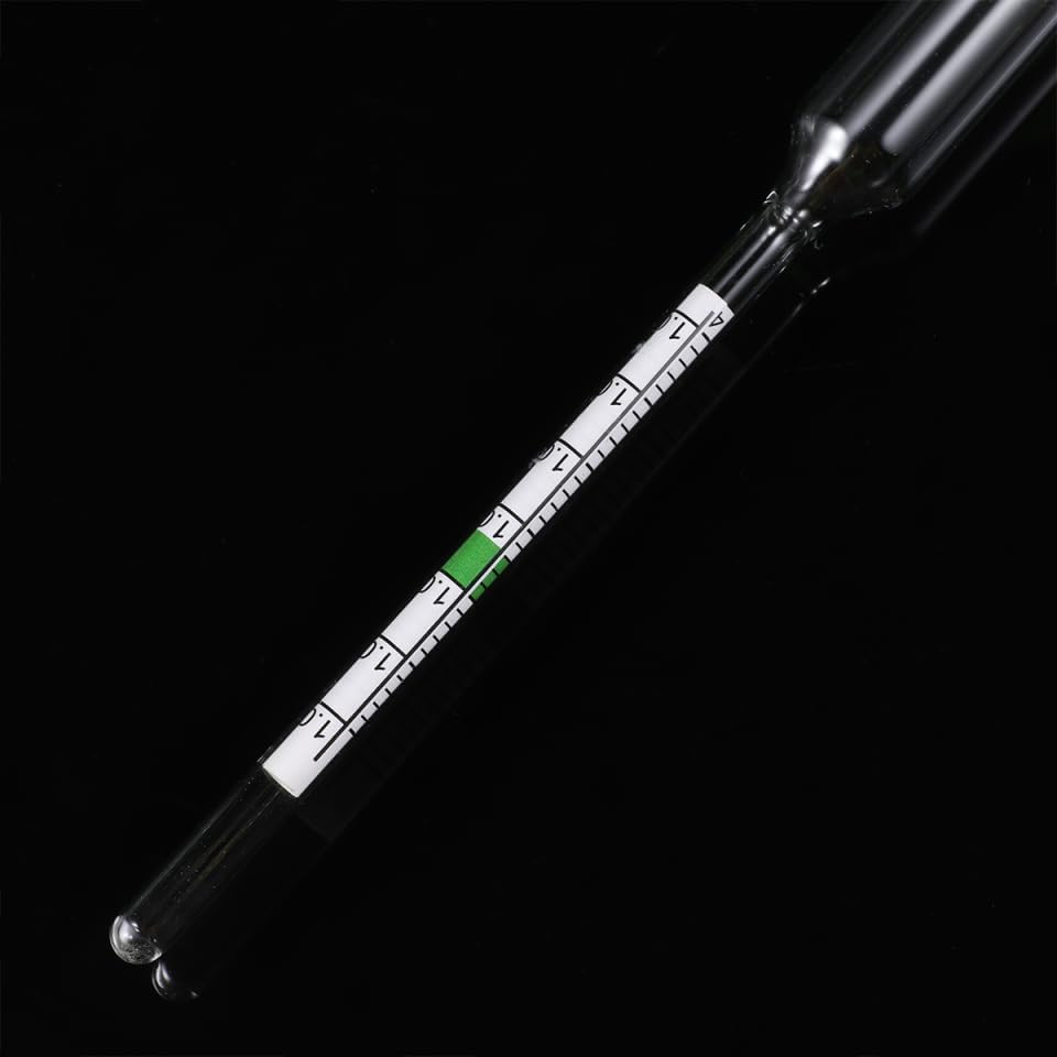 balacoo 4 Pcs Floating Aquarium Hydrometer with Thermometer