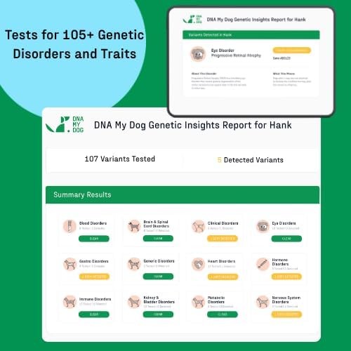 DNA MY DOG - Essential + Health Dog DNA Test Kit