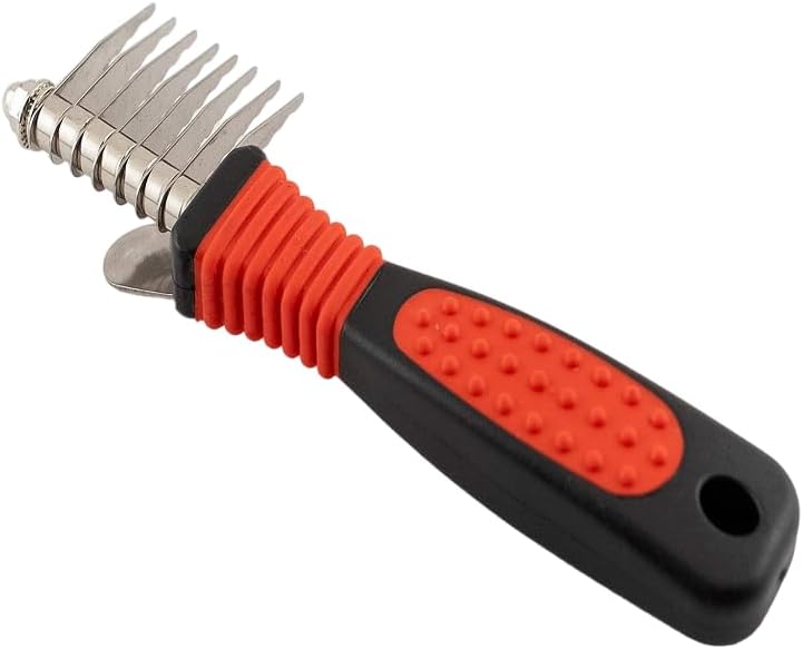 RYAN'S PET SUPPLIES Paw Brothers 8-Blade Dematting Brush