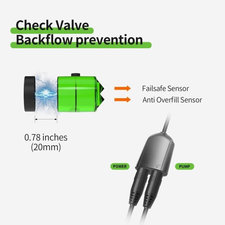 FZONE ATO System, Auto Top Off with Dual Optical Sensors for Aquarium