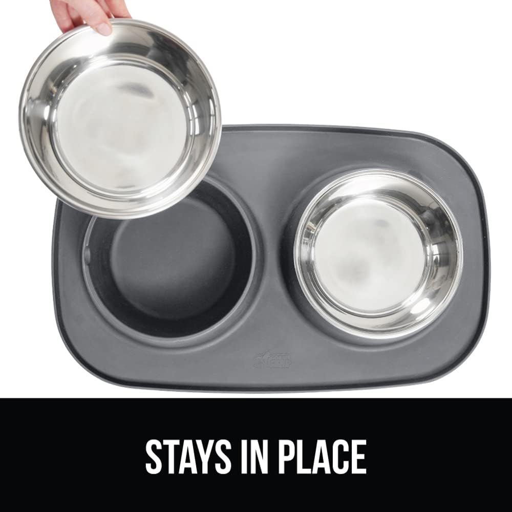 GORILLA GRIP Feeding Mat Bowl Set