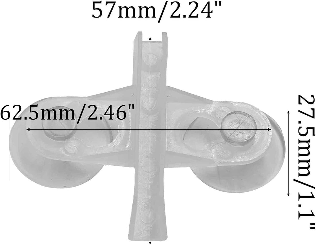 12PCS Aquarium Divider Suction Cup Clips Fish Tank Isolation Plate