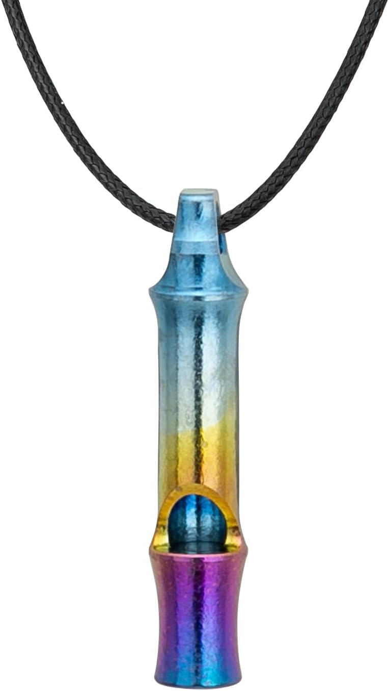TiTo Titanium Emergency Survival Whistle 120+ dB Dog Whistle
