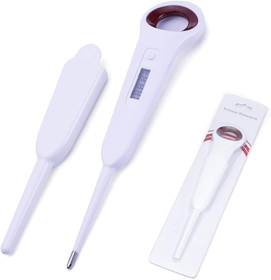 Aurrynns Pet Digital Anus Thermometer for Dogs, Cats, Pigs, Sheep ()