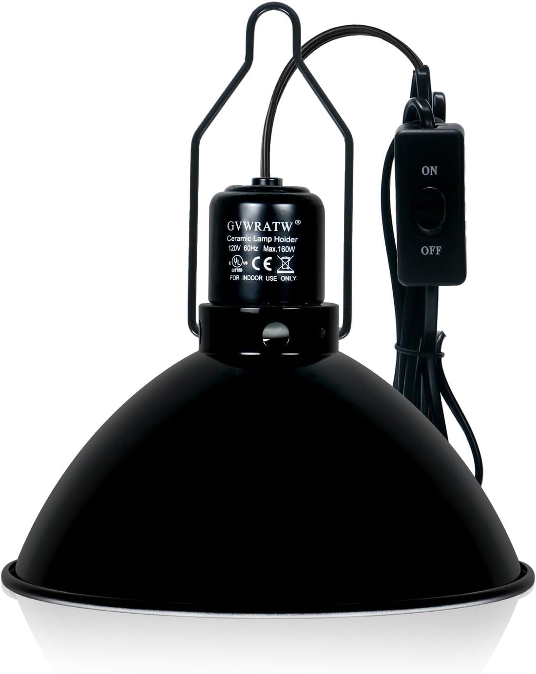 8.5-inch Standard Lamp Dome for Reptile Heating Lamps