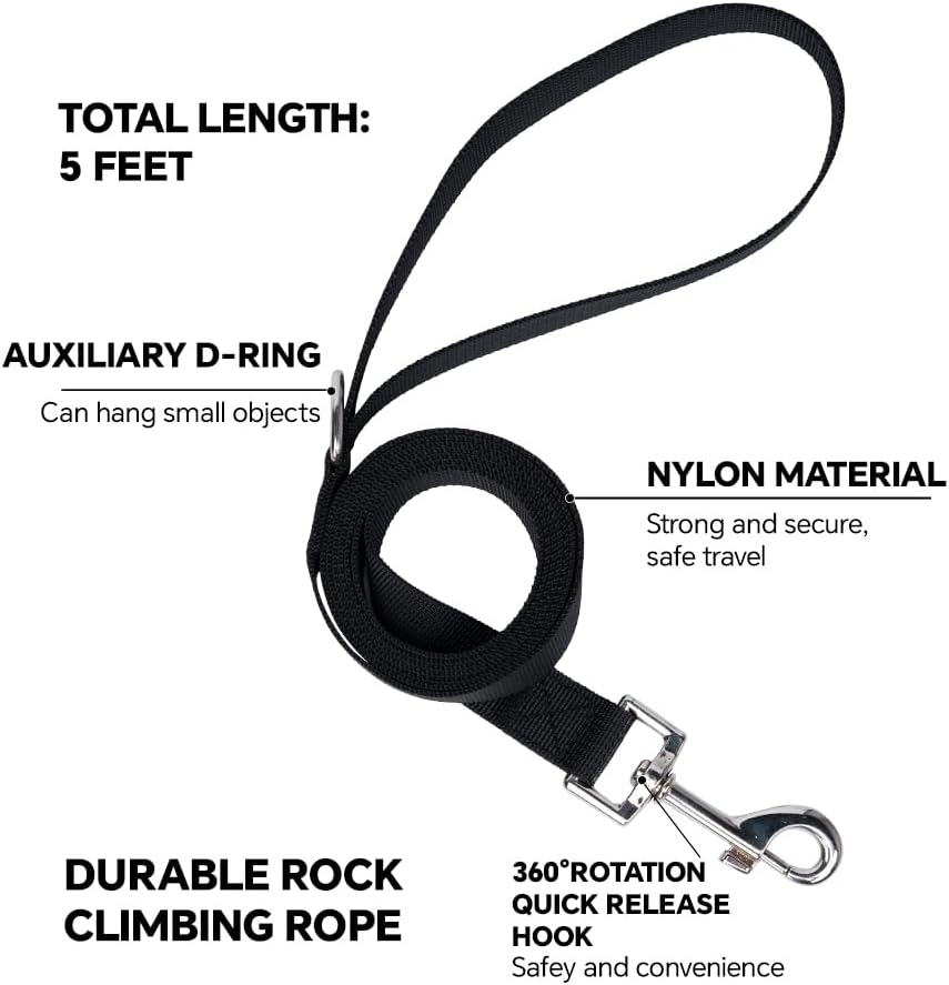 Cat Harness Leash Set with AirTag Holder