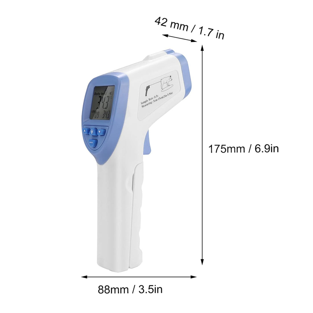 Veterinary Thermometer, Fast Digital 0.1° Accuracy Veterinary