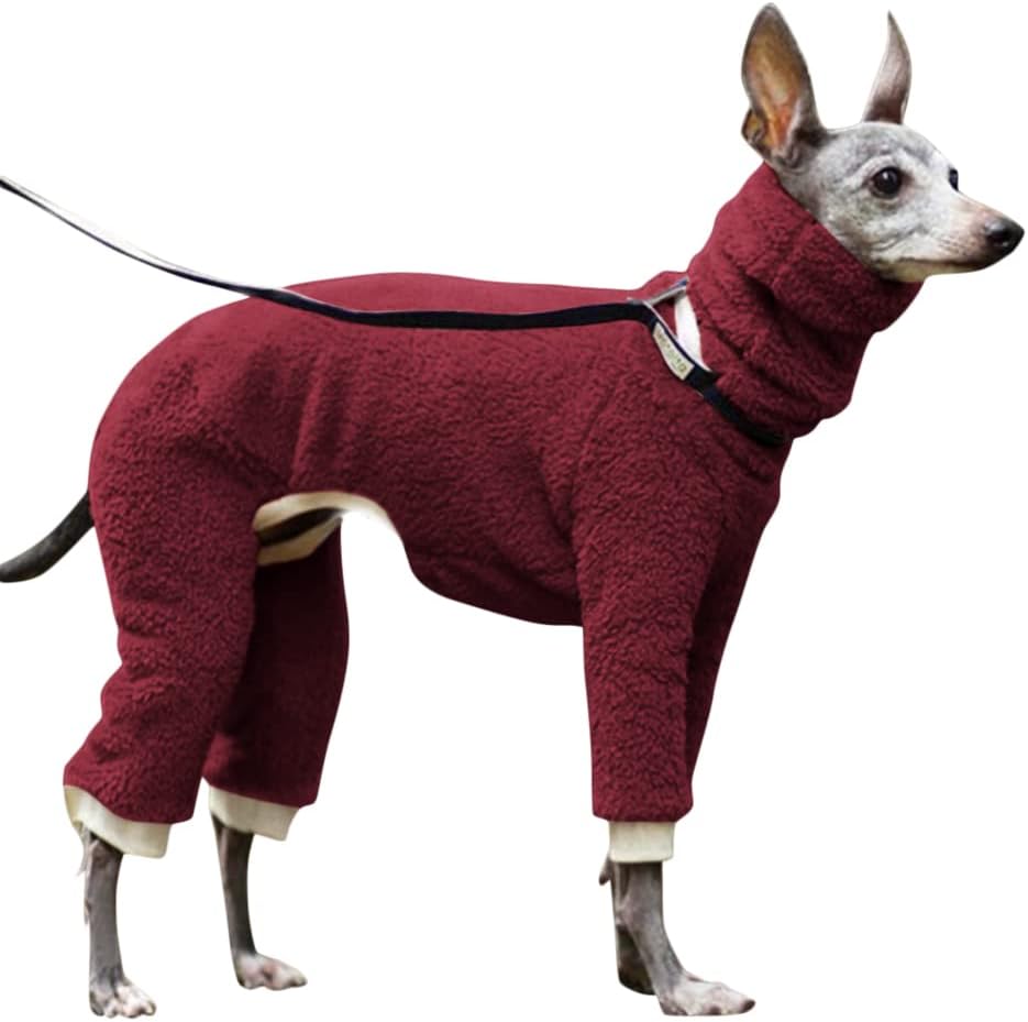 Esobo Fashion Winter Dog Warm Coat Jacket Four-Legged Neck Warm Pet