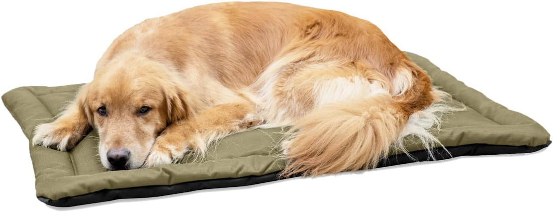 K9 Ballistics Tough Ripstop Dog Crate Pad, 41 x 27, Sage Green