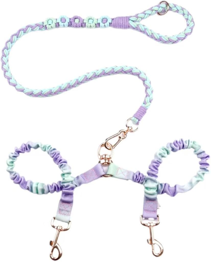 Double Dog Leash – Tangle-Free Dual Leash with 360° Swivel