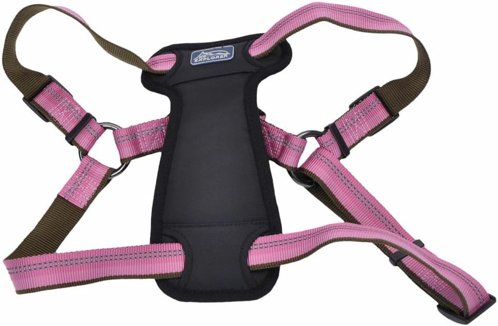 Coastal Pet K9 Explorer Reflective Adjustable Padded, 5/8" x 16" 24"