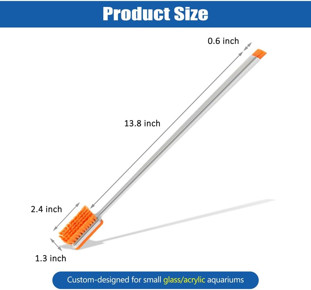 DaToo Small Glass Aguarium Cleaning Tool Algae Scraper for Acrylic